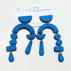 Blue Handmade Earrings